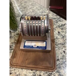 Vintage Paymaster System Machine Check Writer Printer Greyhound Corp